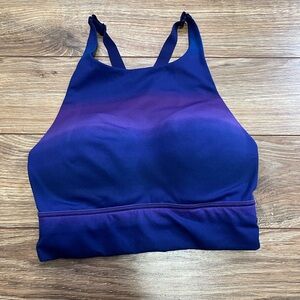 Victoria's Secret Blue and Purple Sports Bra